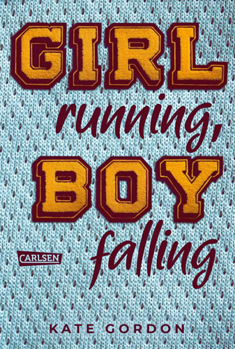 Kate Gordon: Girl running, boy falling