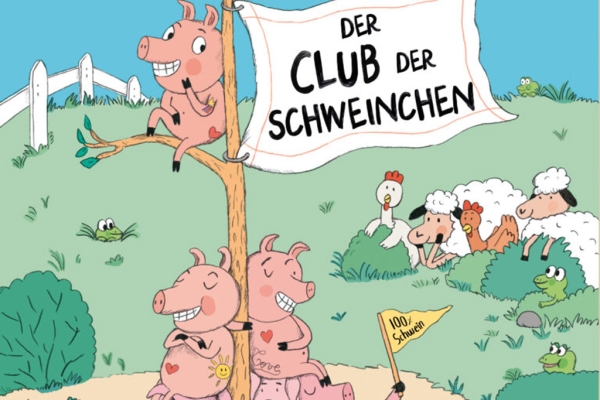 Davide Cali & Magali Clavelet: Der Club der Schweinchen. Aus dem Französischen von Alexander Potyka. Picus 2025 | € 18,00 | ISBN 978-3-7117-4044-1