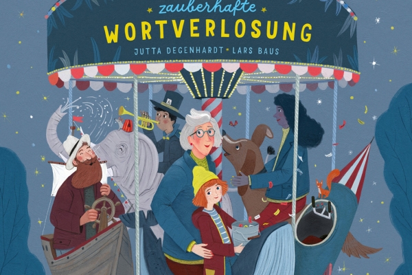 Jutta Degenhardt & Lars Baus: Die zauberhafte Wortverlosung. mixtvision 2024 | € 17,50 | ISBN 978-3-95854-210-5