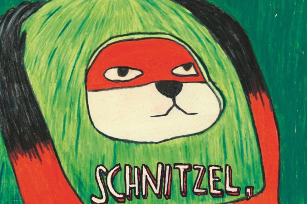 Mujer Gallina / Sol Undurraga: Schnitzel, der Fuchs. Übersetzt von Bettina Obrecht. kunstanstifter 2025 | € 22,70 | ISBN 978-3-948743-43-7